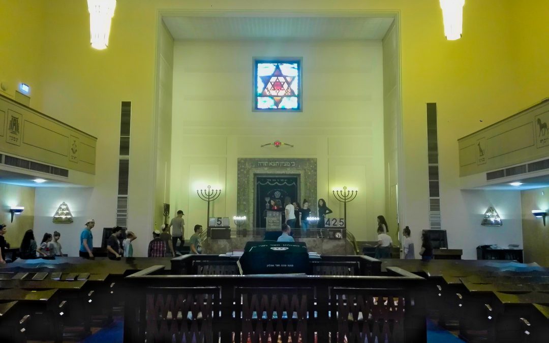 Synagogenbesuch der 8. Klassen