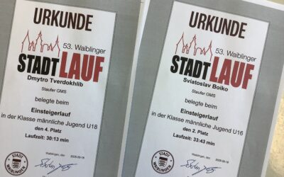 Erfolgreiche Teilnahme am Stadtlauf